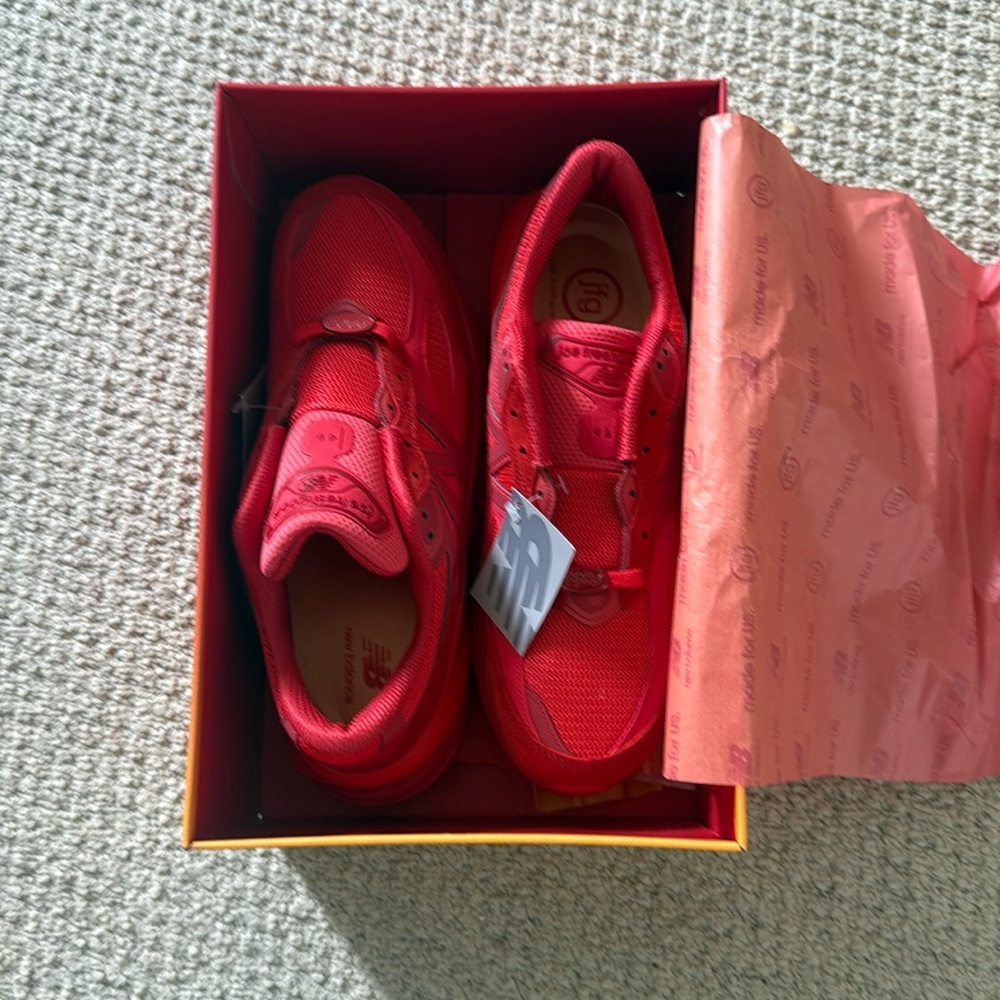 New Balance x Joe Freshgoods brand new never been worn.Paris red. Size 10.5 mens